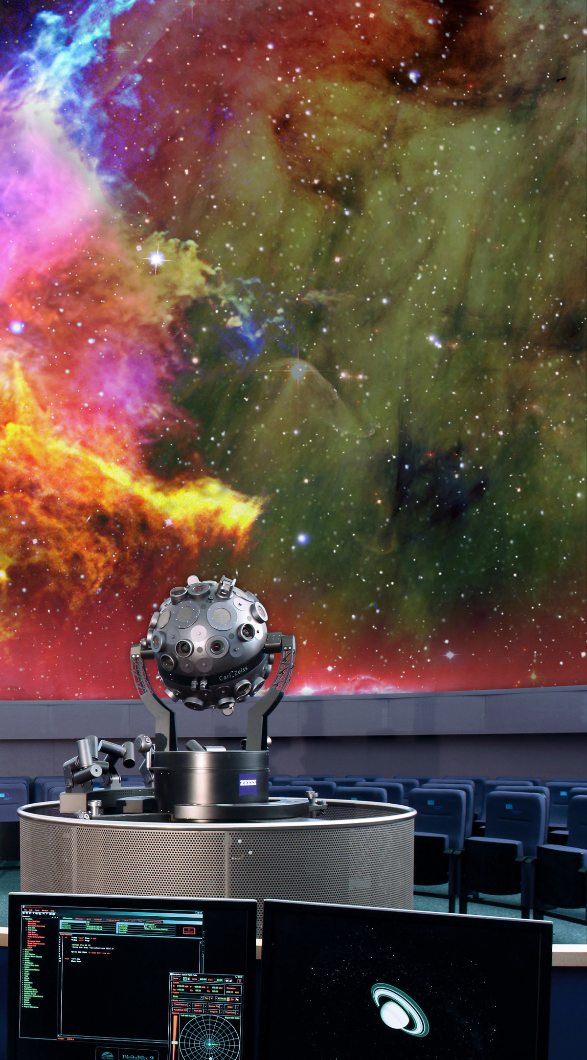 Sternenhimmel im Planetarium Sternenhimmel im Planetarium